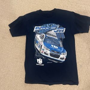 Dale Jr. 88 Navy Blue Short Sleeve Racing Tee T-Shirt Medium